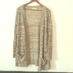 Long grey sweater